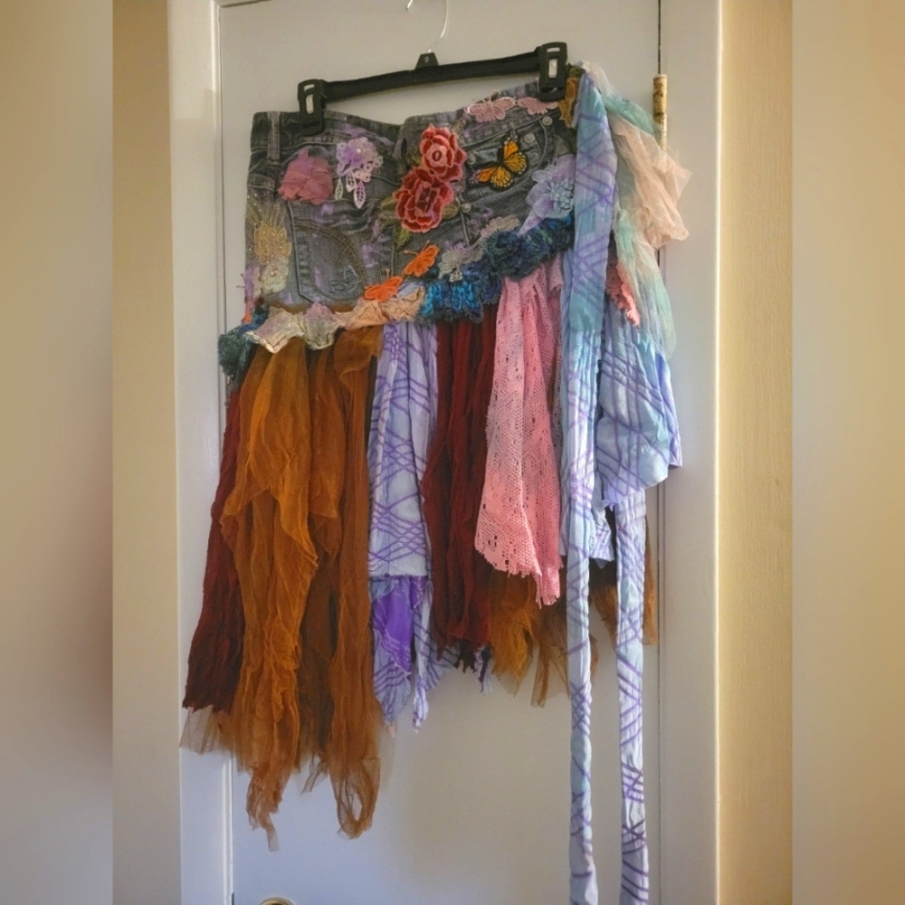 OOAK wrap skirt